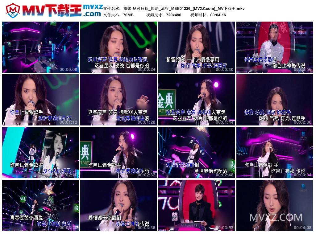 祁馨-尼可拉斯_国语_流行_MEE01226